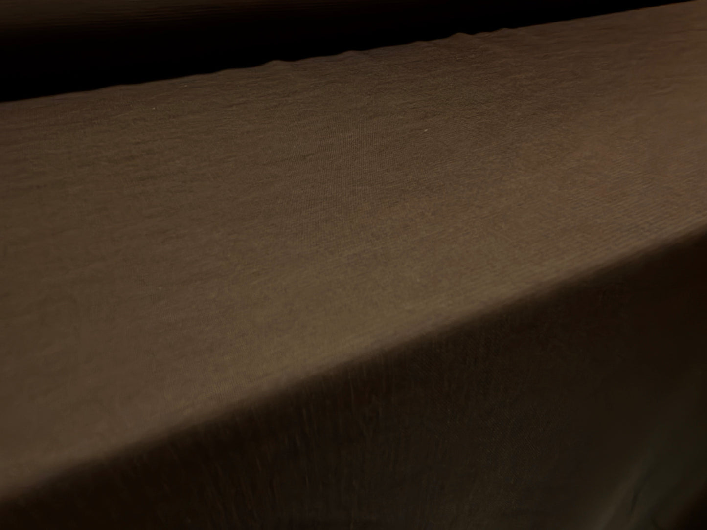 French crepe jersey dress fabric, per metre - dark brown