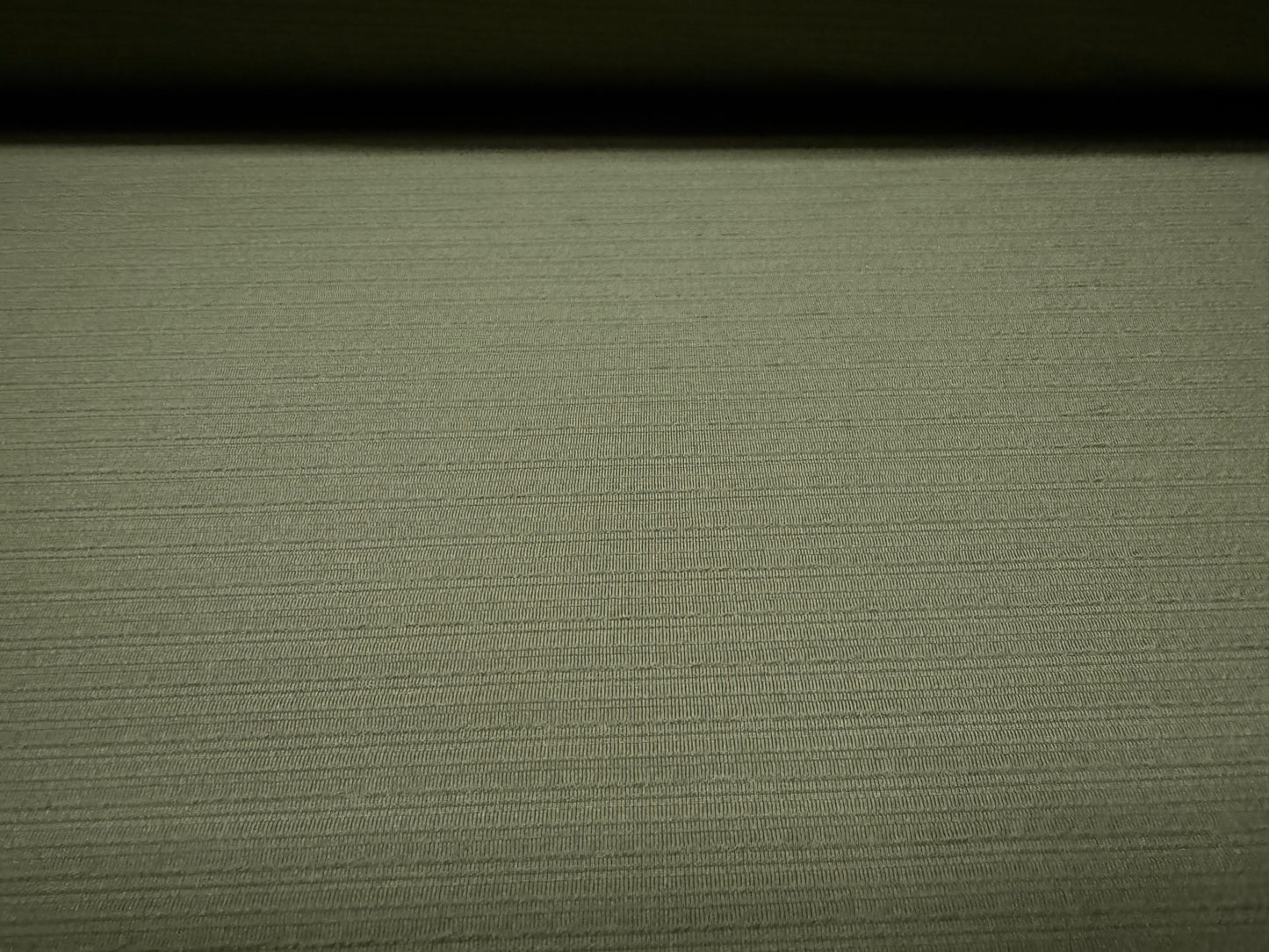 Finely ribbed double jersey fabric, per metre - khaki green