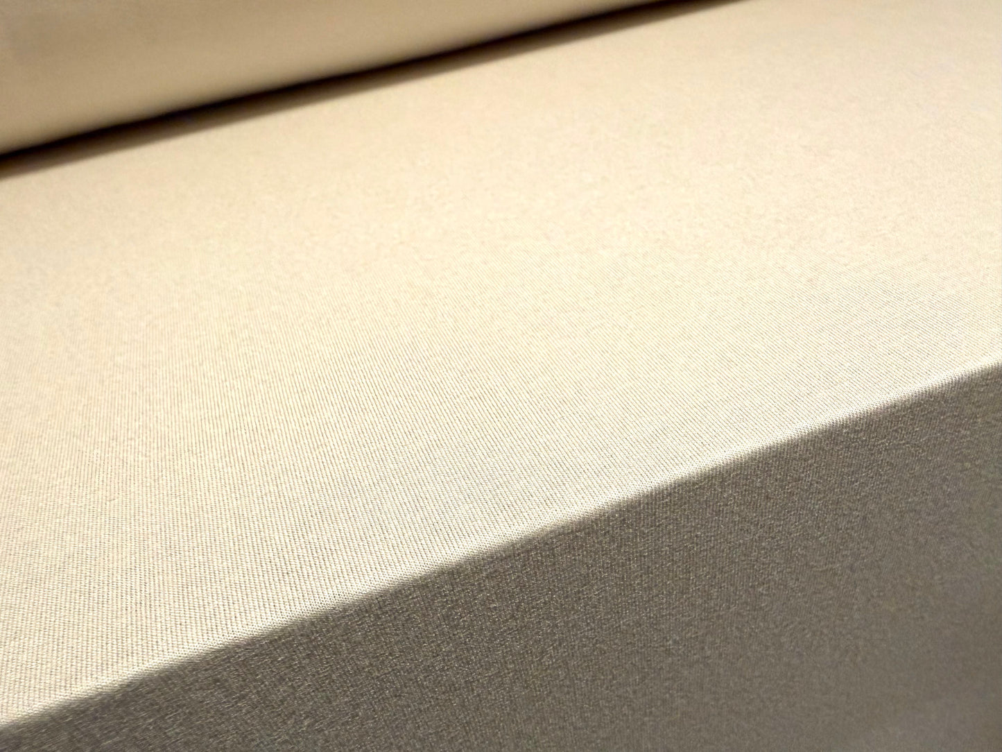Viscose spandex stretch jersey fabric, per metre - plain - Bavarian cream