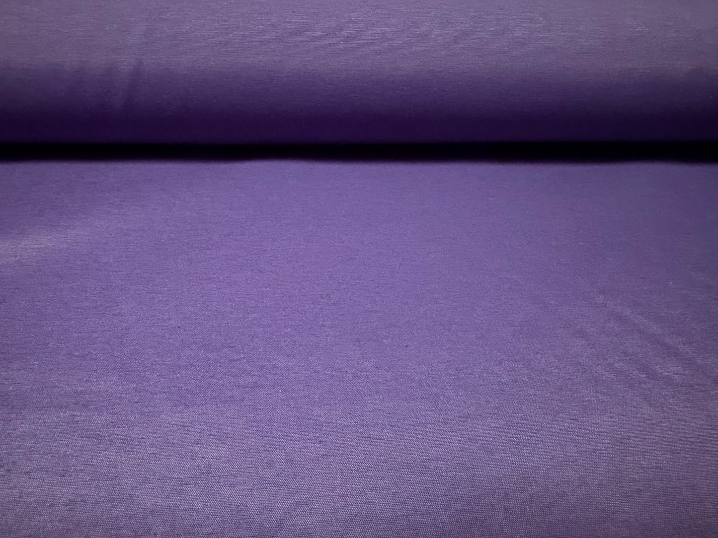 Plain weave chintz style fabric, per metre - purple