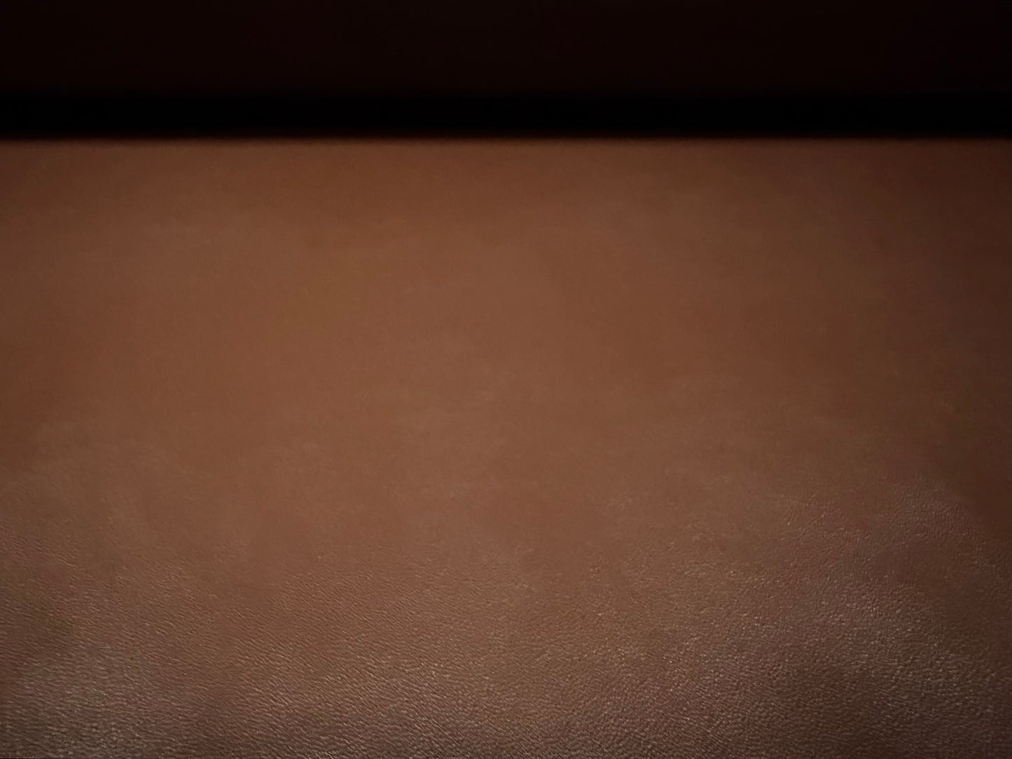 PVC coated fabric, per metre - plain - chocolate brown