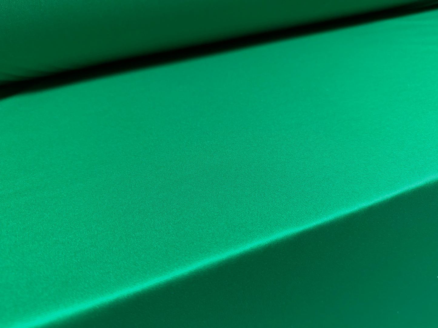 Single jersey fashion fabric, per metre - plain - emerald green