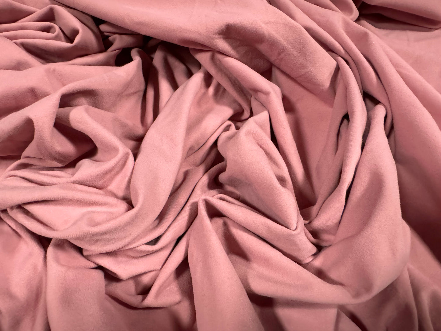 Stretch spandex sportswear jersey fabric, per metre - plain - rose pink