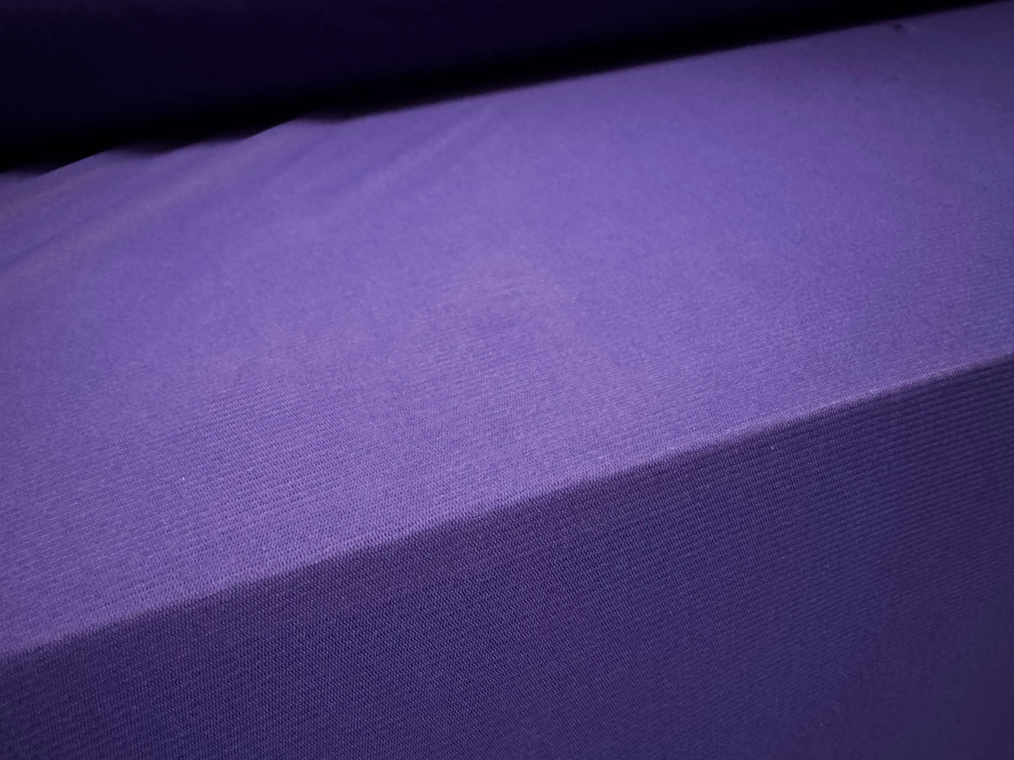 Stretch helenca mesh fabric, sheer, per metre - plain - purple violet