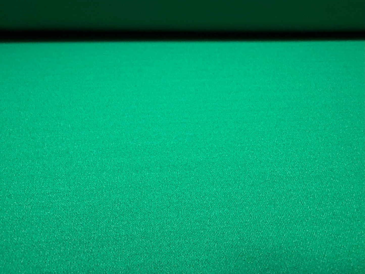 Scuba crepe stretch spandex double jersey fabric, per metre - plain - emerald green