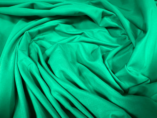 Nylon microfibre plain weave fabric, per metre - emerald green