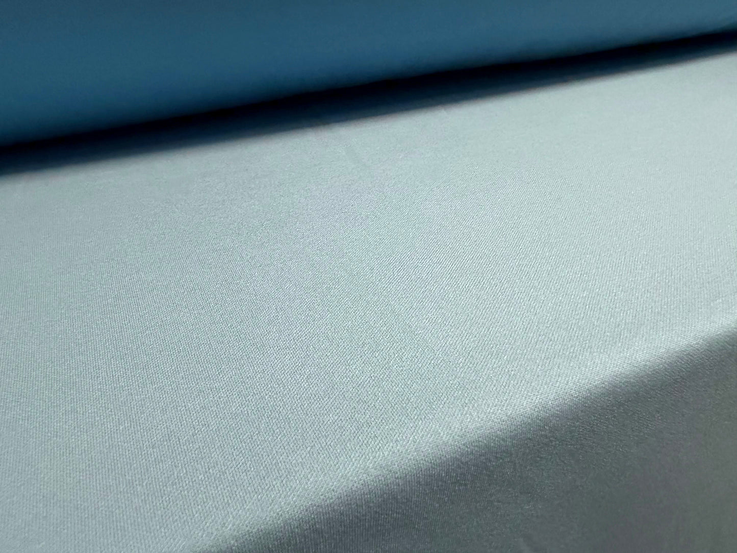 Scuba stretch spandex double jersey fabric, per metre - plain - sky blue