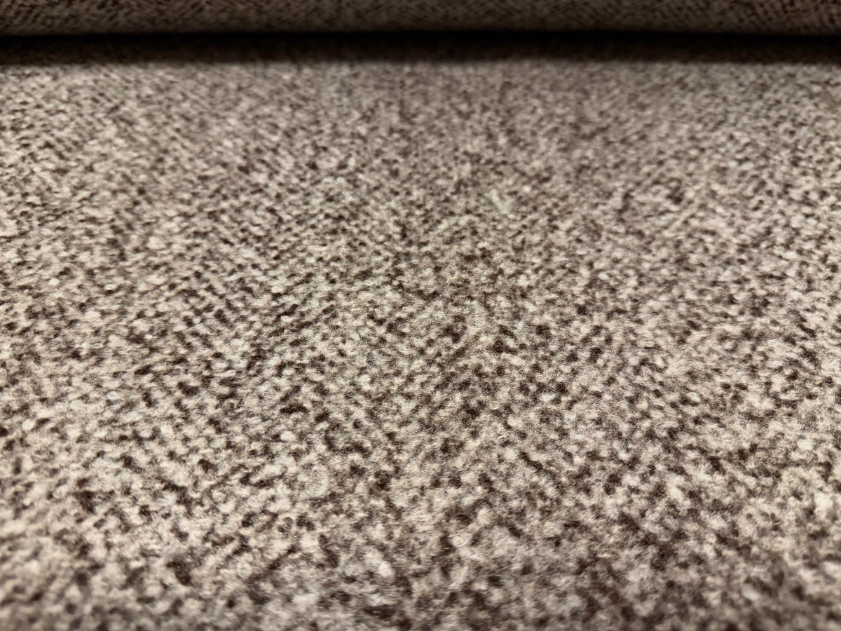 Super soft lambswool bouclé fabric, per metre - warm grey