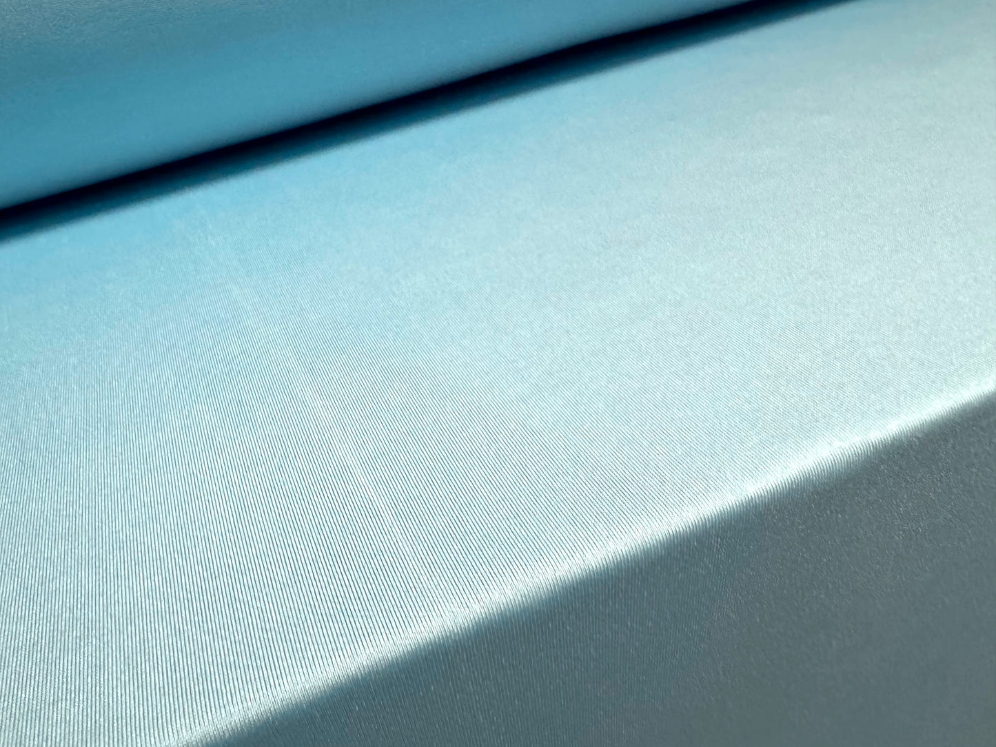 Microfibre spandex stretch jersey fabric, per metre - sky blue