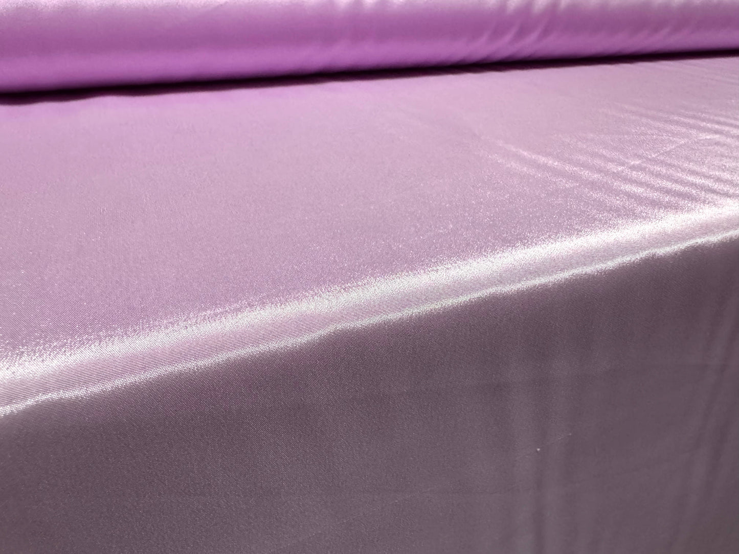 Crepe de chine woven dress fabric, per metre - plain - wisteria