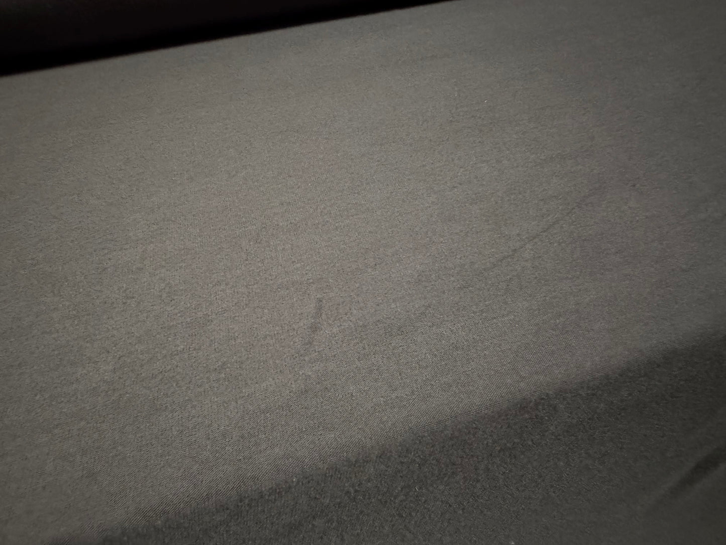 Viscose spandex stretch single jersey fabric, per metre - plain - mid grey