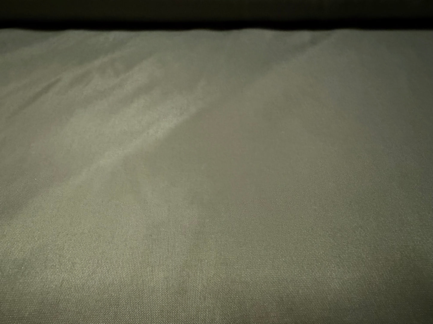 Plain weave nylon fabric, per metre - dark sage