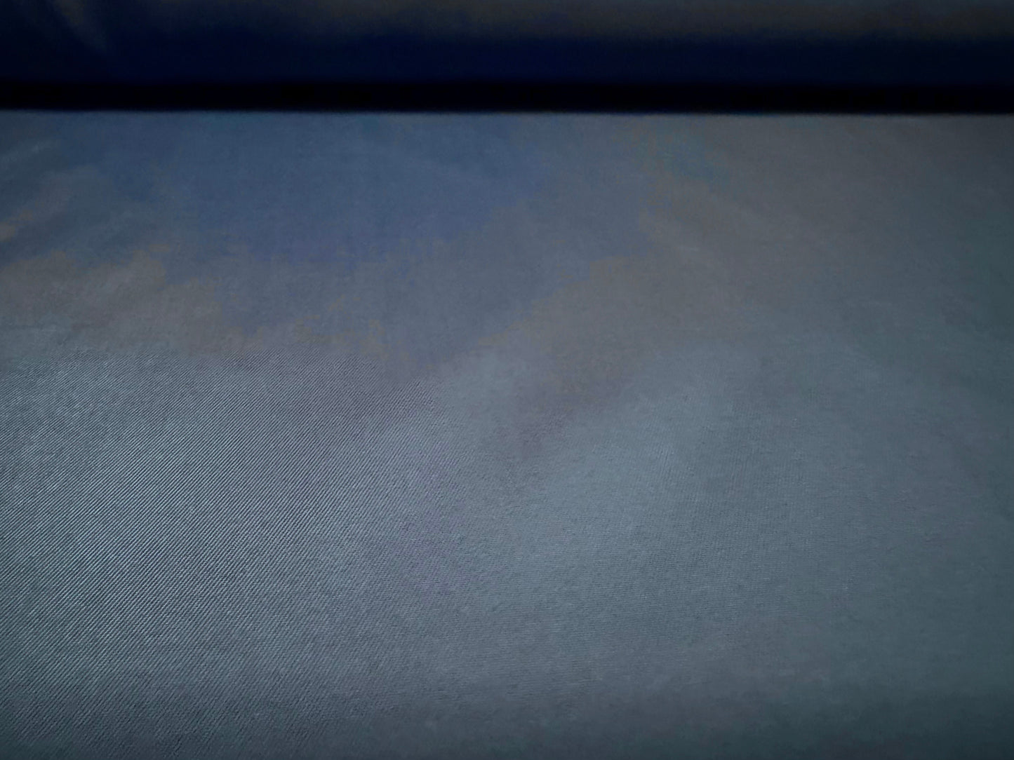 Plain weave nylon fabric, per metre - pageant blue