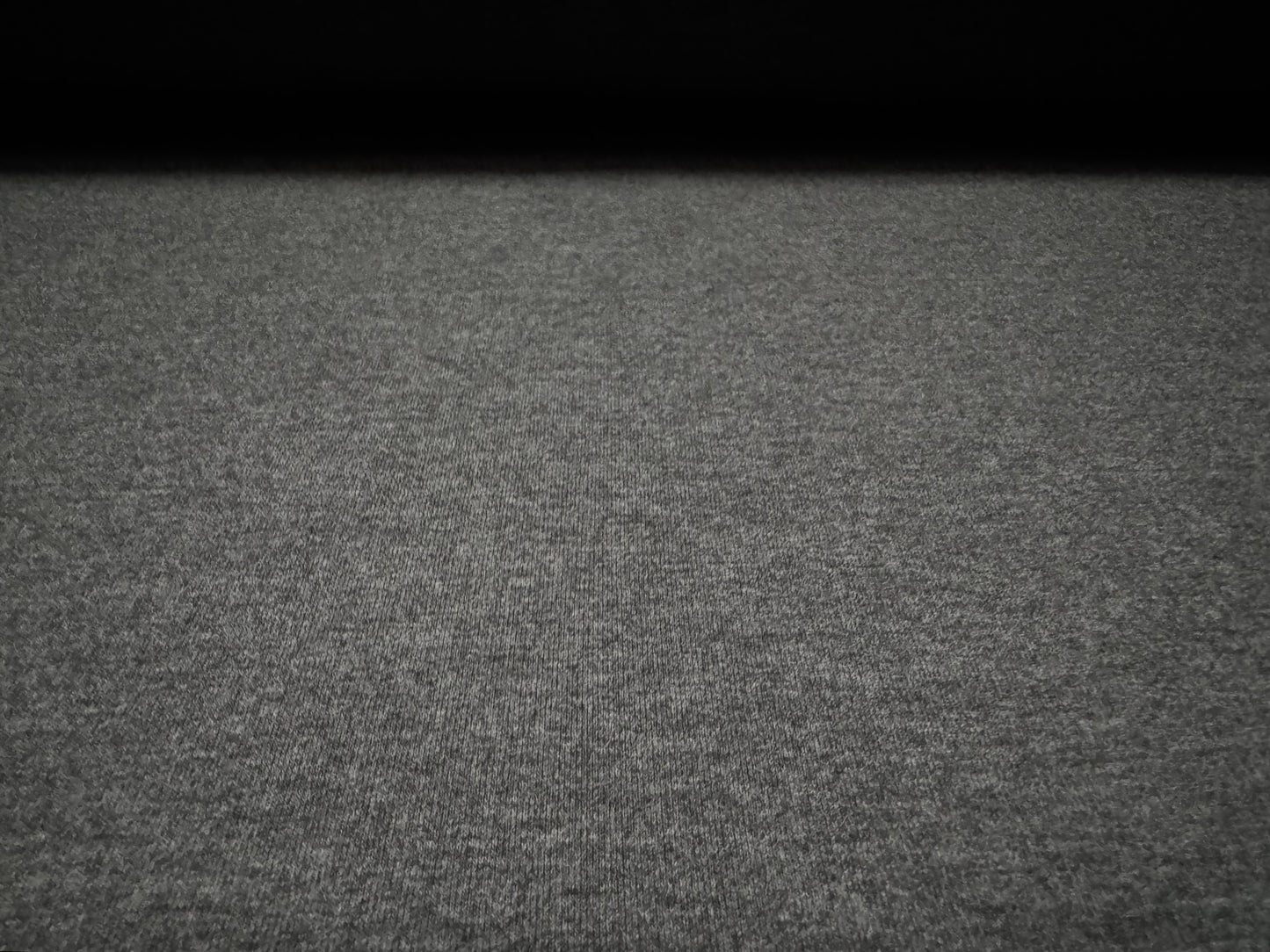 Super stretch spandex single jersey fabric, per metre - plain - charcoal grey