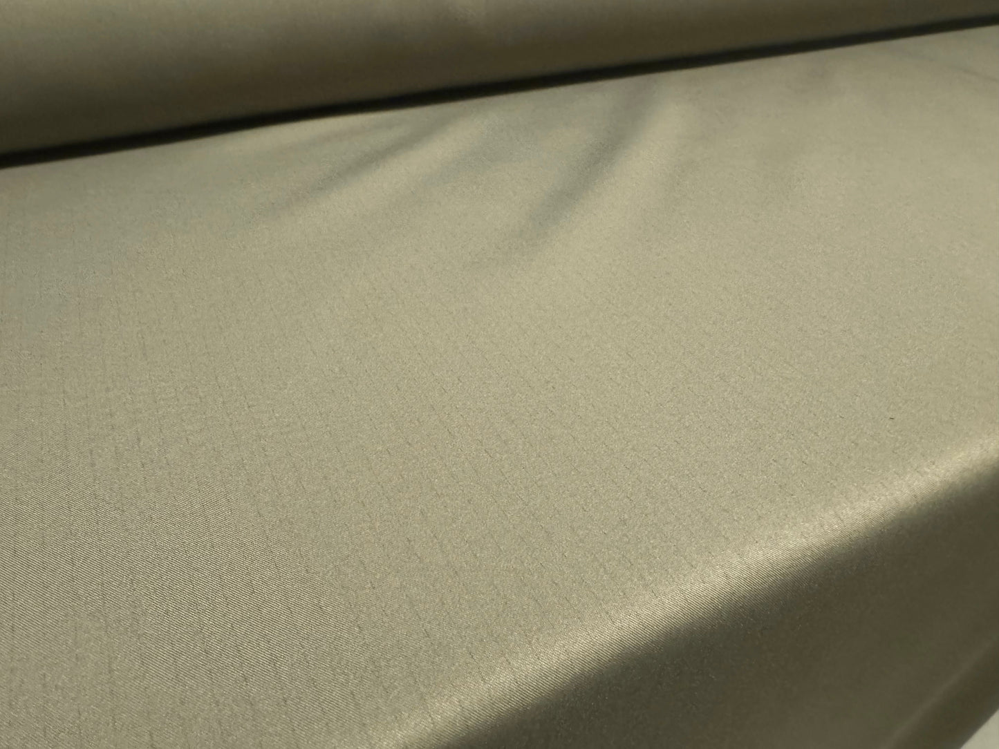 Rip stop nylon fabric, per metre - plain - desert khaki