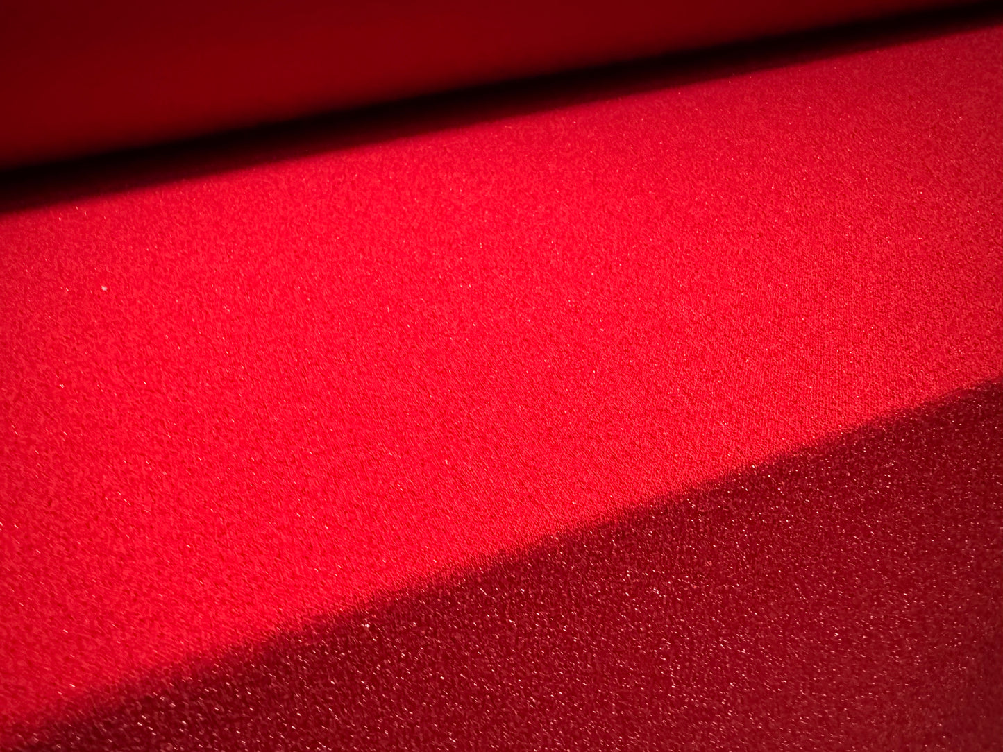 Metallic Valentino crepe stretch spandex jersey fabric - per metre - lurex sparkle - red