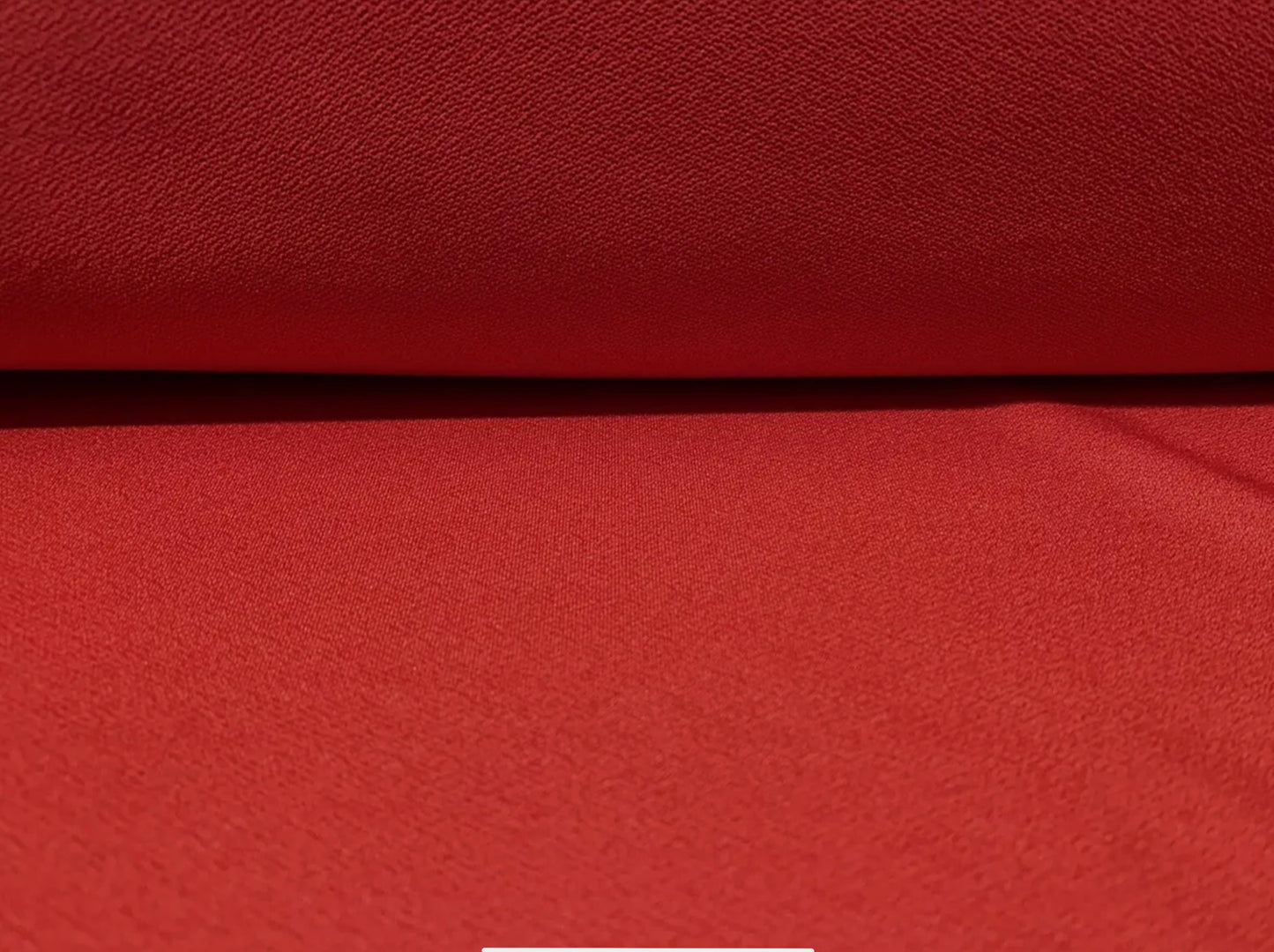 Stretch Spandex crepe single jersey fabric, per metre - plain - red