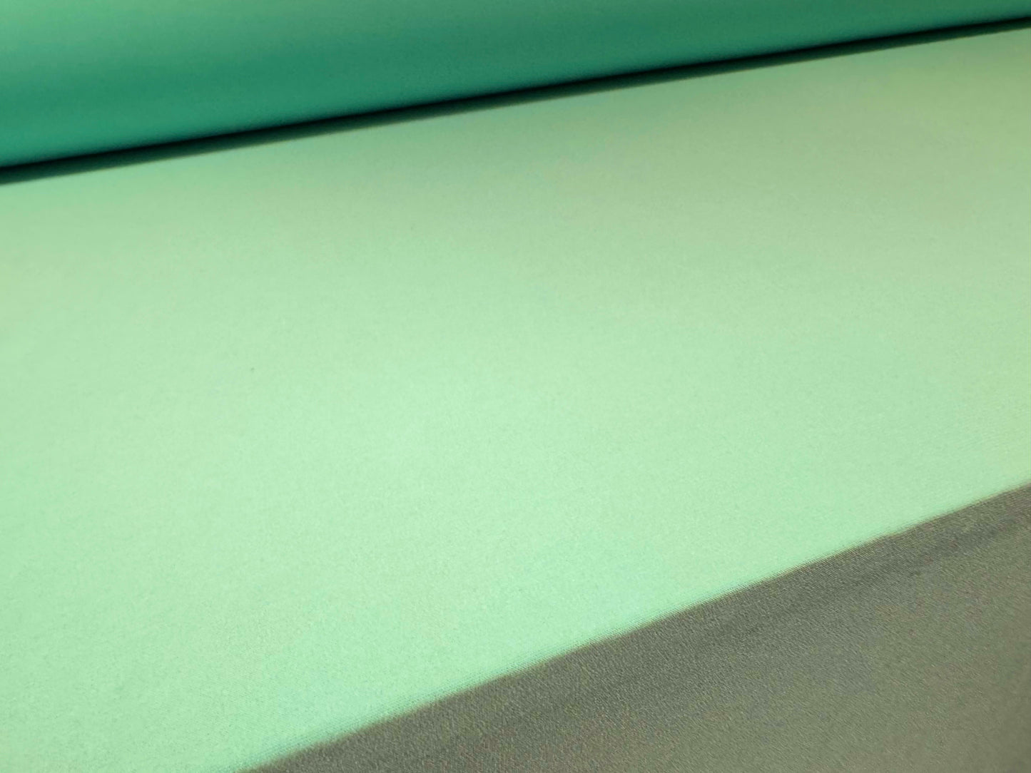 Stretch spandex ITY single jersey fabric, per metre - plain - spearmint
