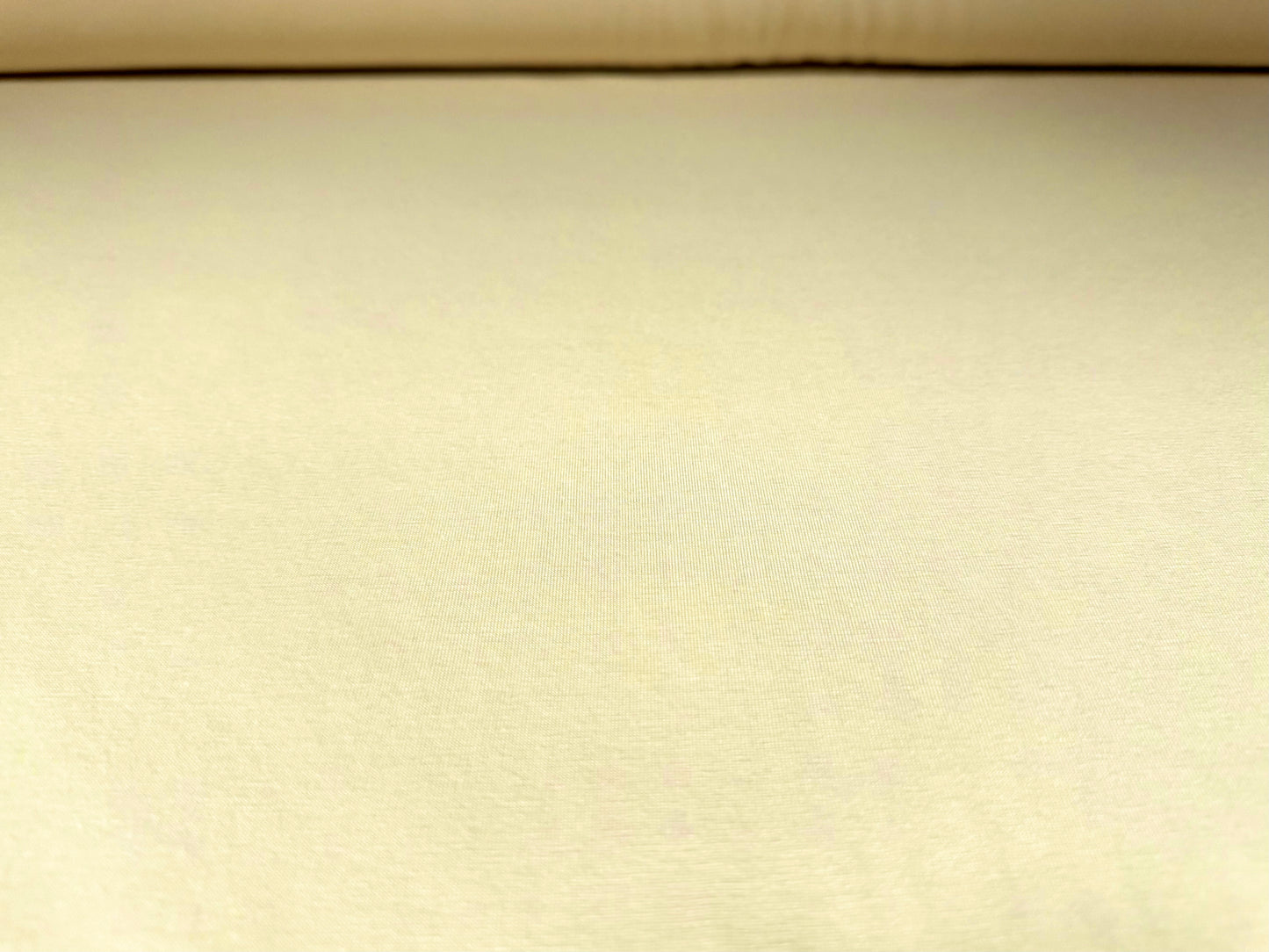 Viscose spandex stretch single jersey fabric, per metre - plain - Guernsey cream