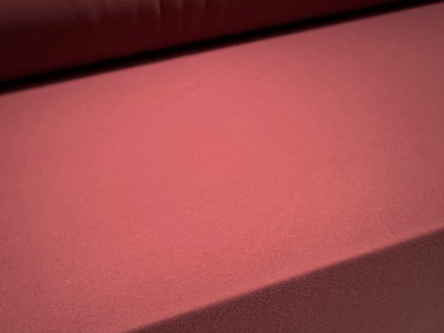 Stretch spandex ITY single jersey fabric, per metre - plain - Beaujolais Wine