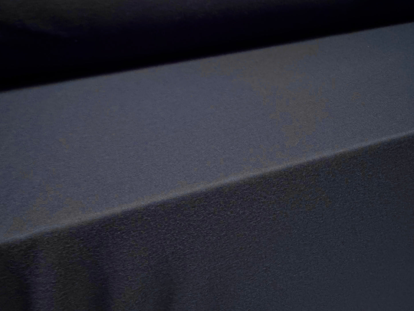 Cotton interlock soft jersey fabric, per metre - plain - navy blue