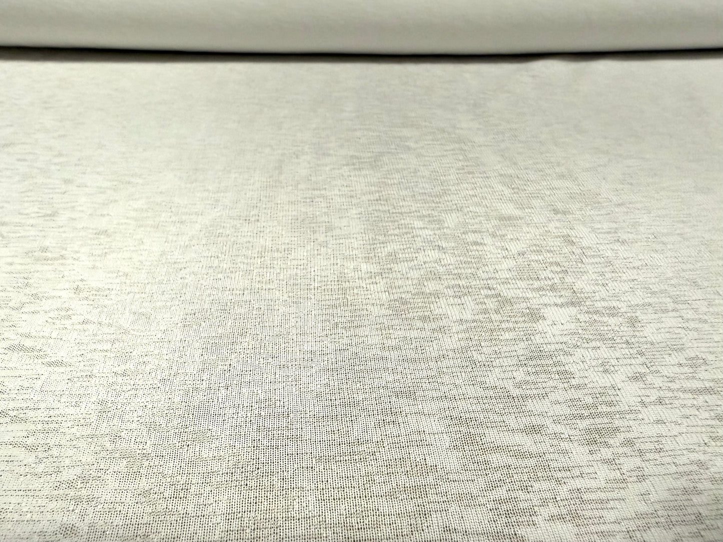 Thick & thin stretch spandex single jersey fashion fabric, per metre - plain - white