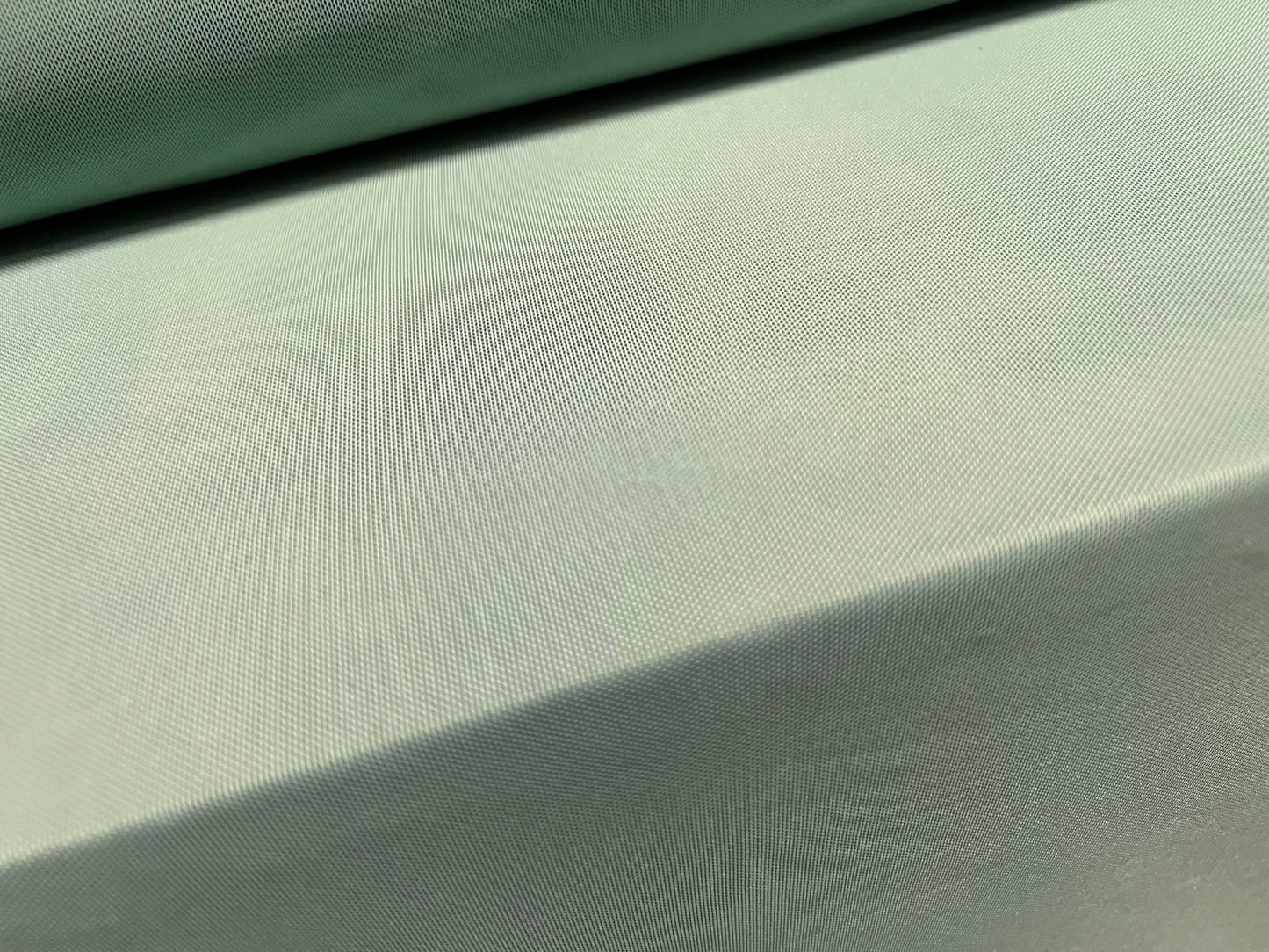 Power mesh net stretch spandex fabric, per metre - plain - seafoam