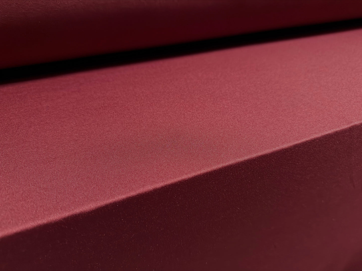 Lightweight stretch single jersey fabric, per metre - plain - burgundy