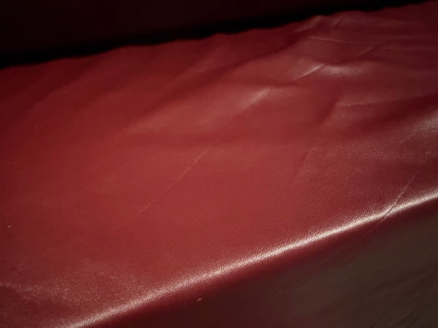 PVC coated stretch double jersey fabric, per metre - plain - burgundy