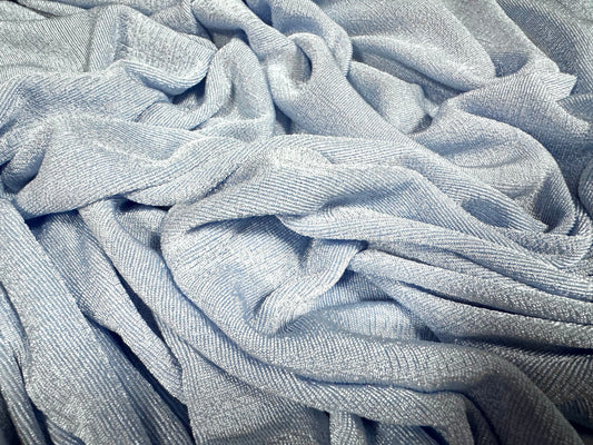 Slinky Stretch spandex jersey fabric, per metre - plain - pale blue