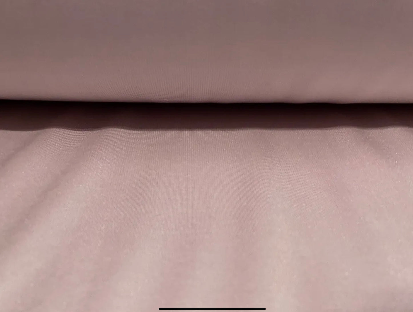 Double Jersey stretch spandex fabric, per metre - plain - rose blush