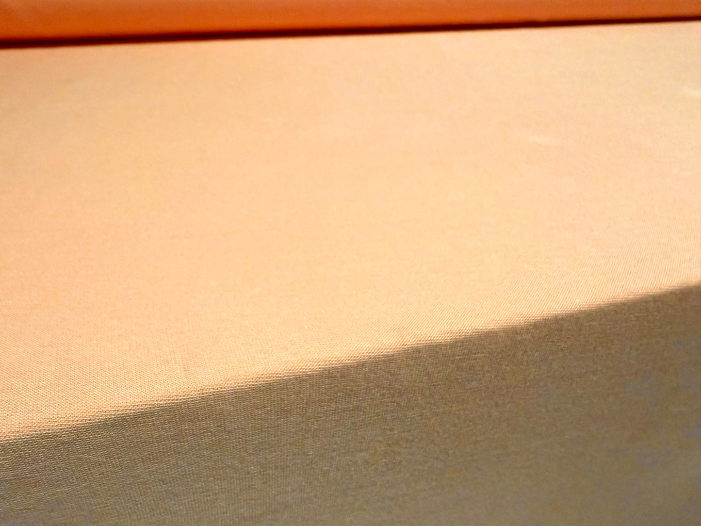Bamboo spandex stretch single jersey fabric, per metre - plain - peach