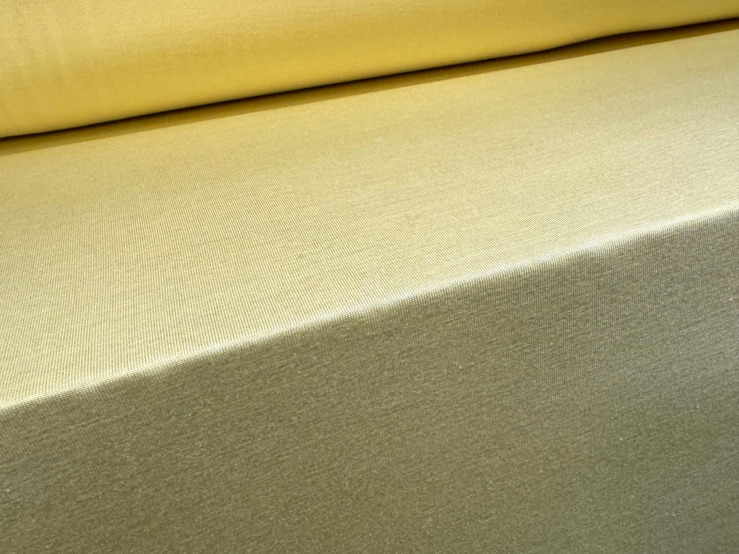 Viscose spandex stretch single jersey fabric, per metre - plain - lemon