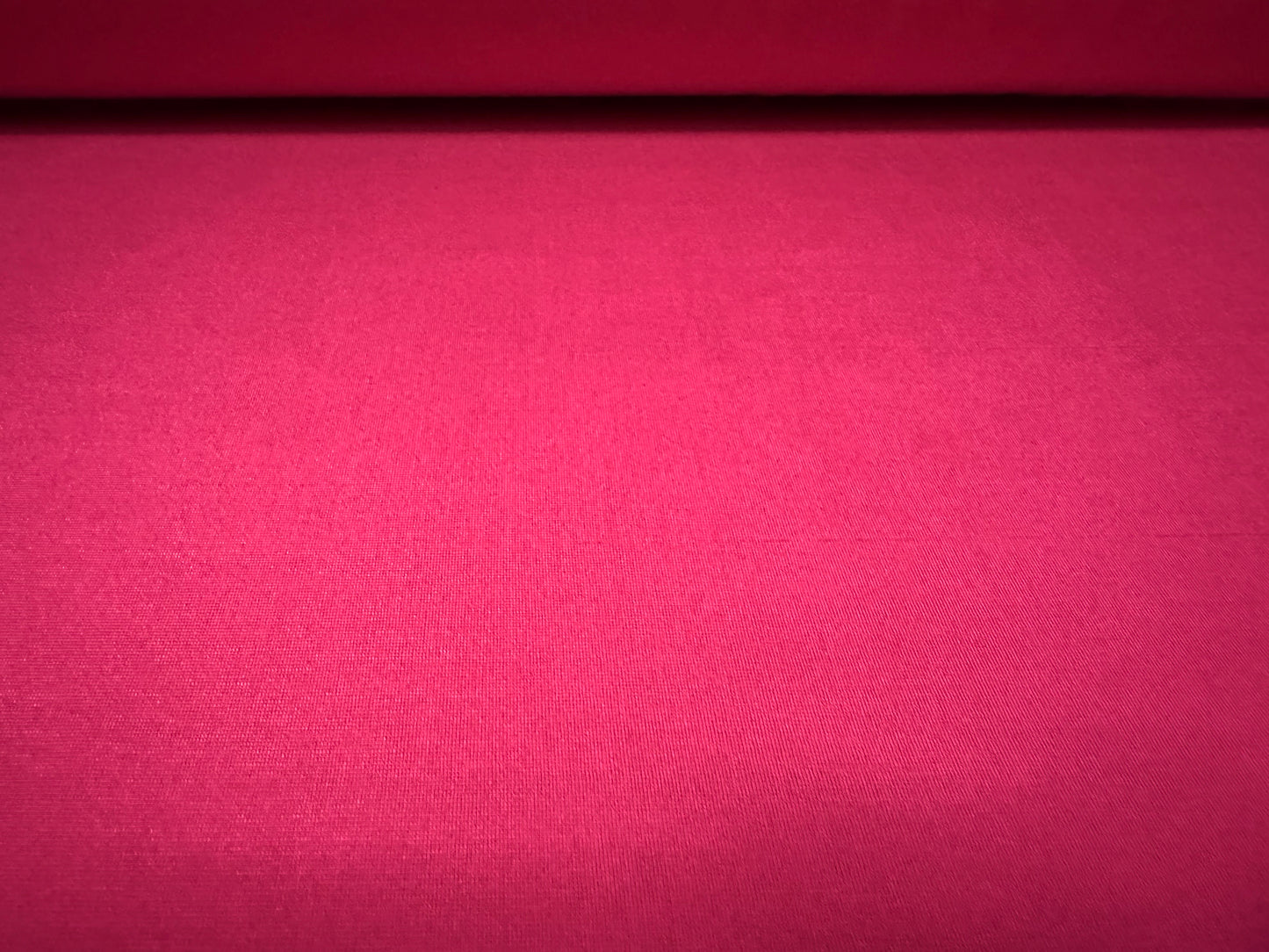 Stretch spandex single Jersey fabric, per metre - plain - fuchsia pink