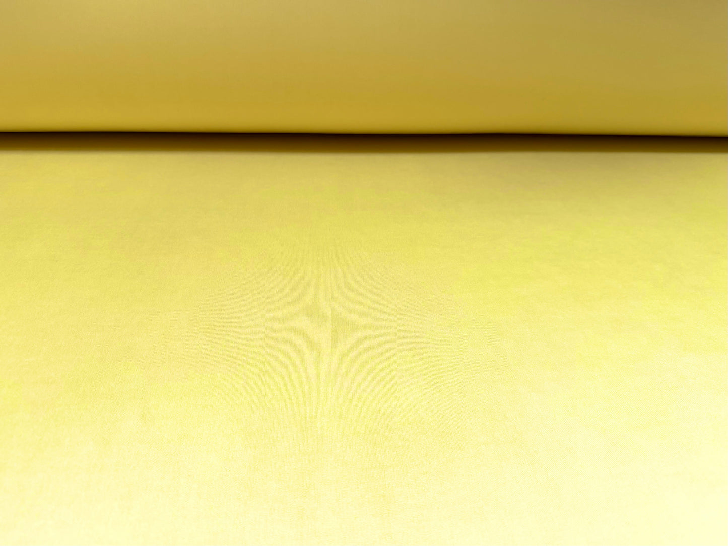 Single jersey fashion fabric, per metre - plain - lemon