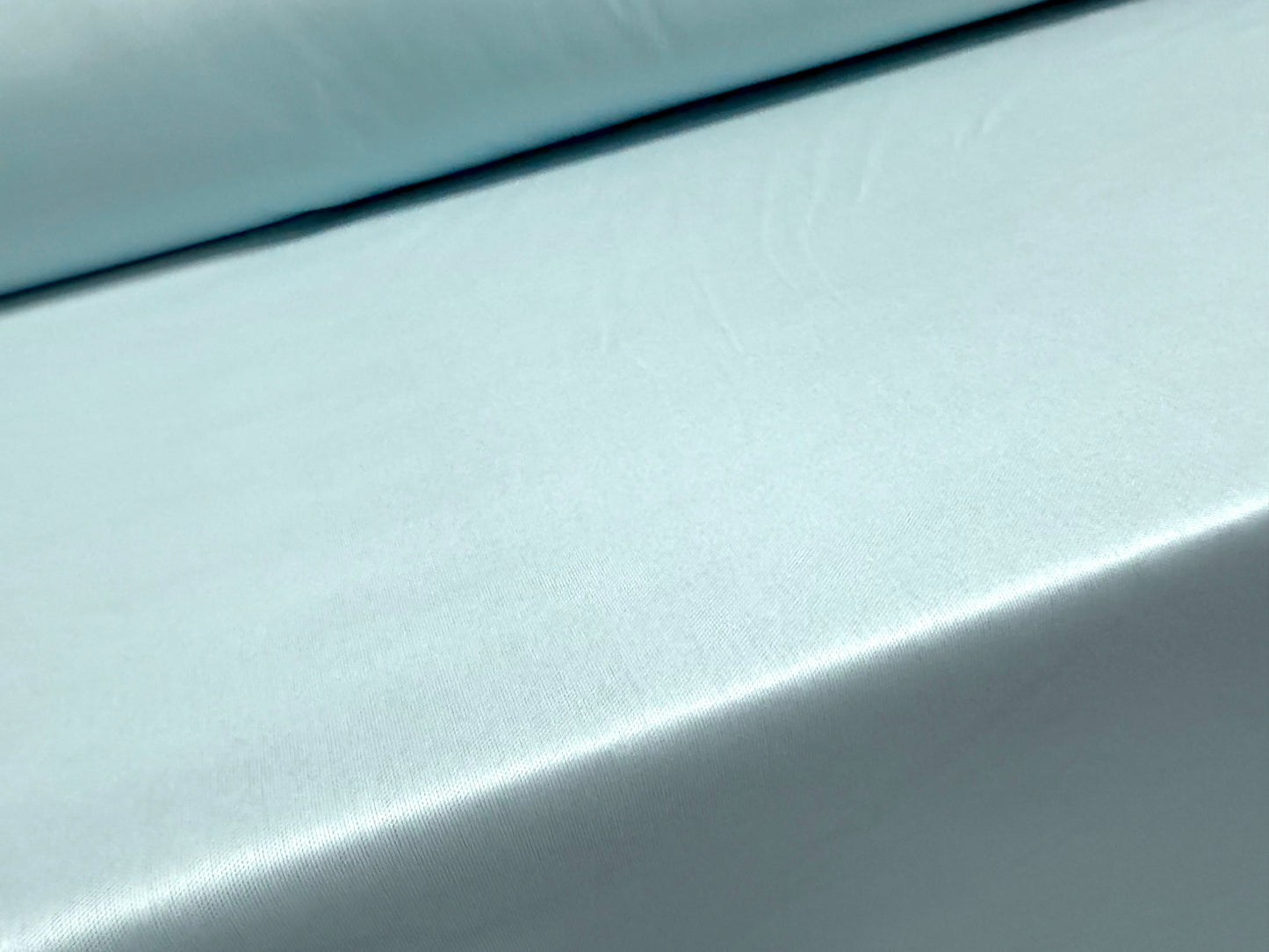 Single jersey fashion fabric, per metre - plain - baby blue