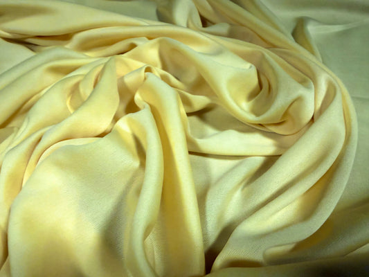 Single Jersey fashion fabric, per metre - plain - lemon