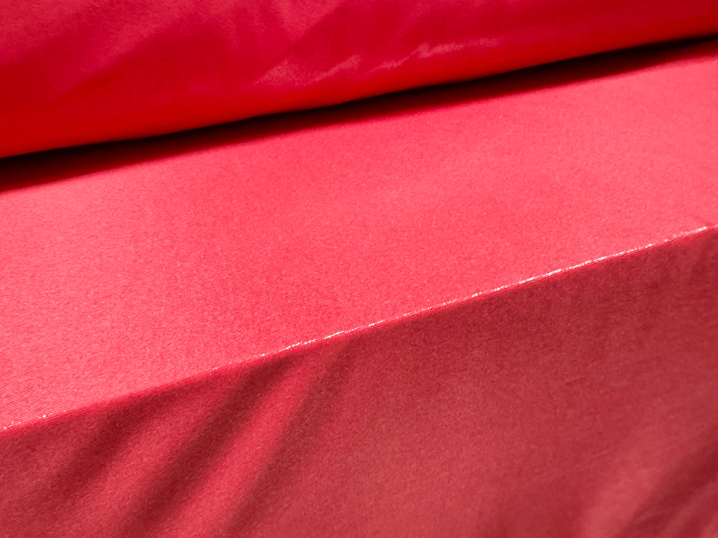 Metallic swimwear stretch spandex jersey fabric, per metre - foil sparkle - hot pink