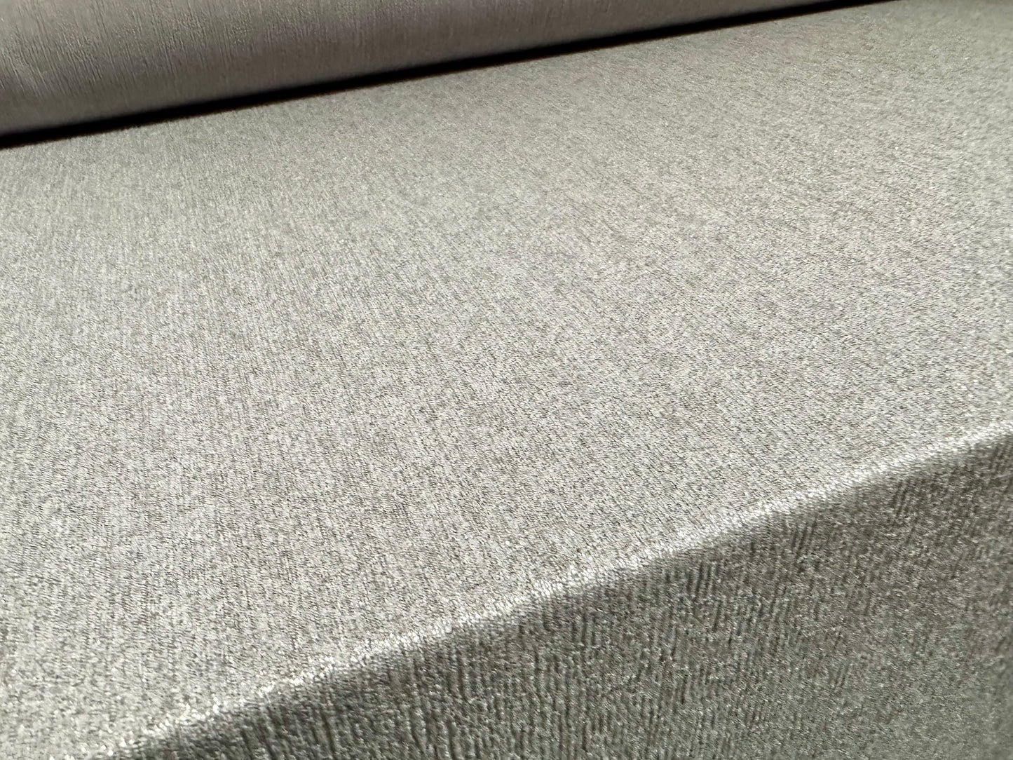 Metallic treebark jacquard stretch jersey fabric, per metre - silver grey