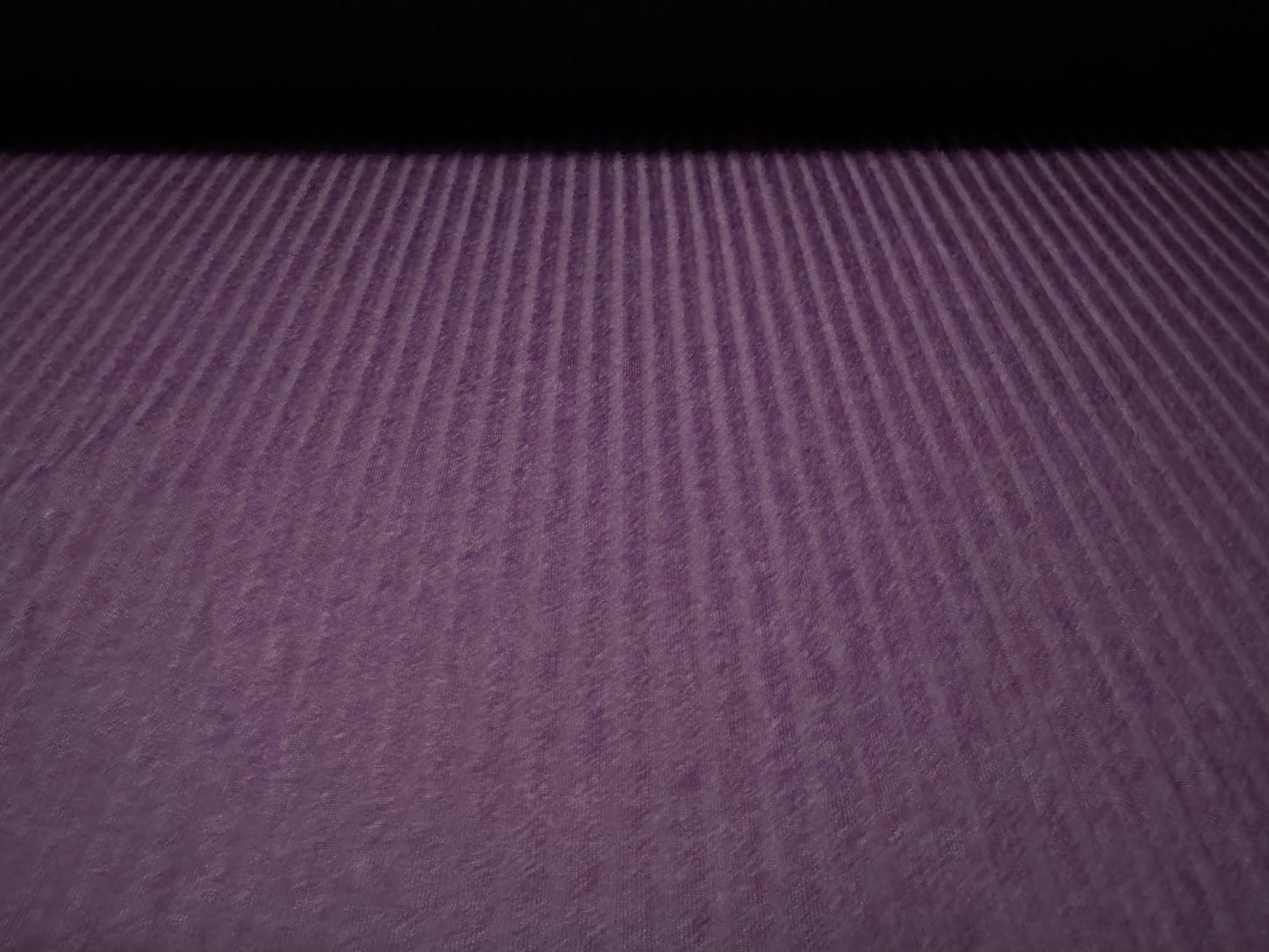 Stretch spandex rib jersey fabric, per metre - plain - purple