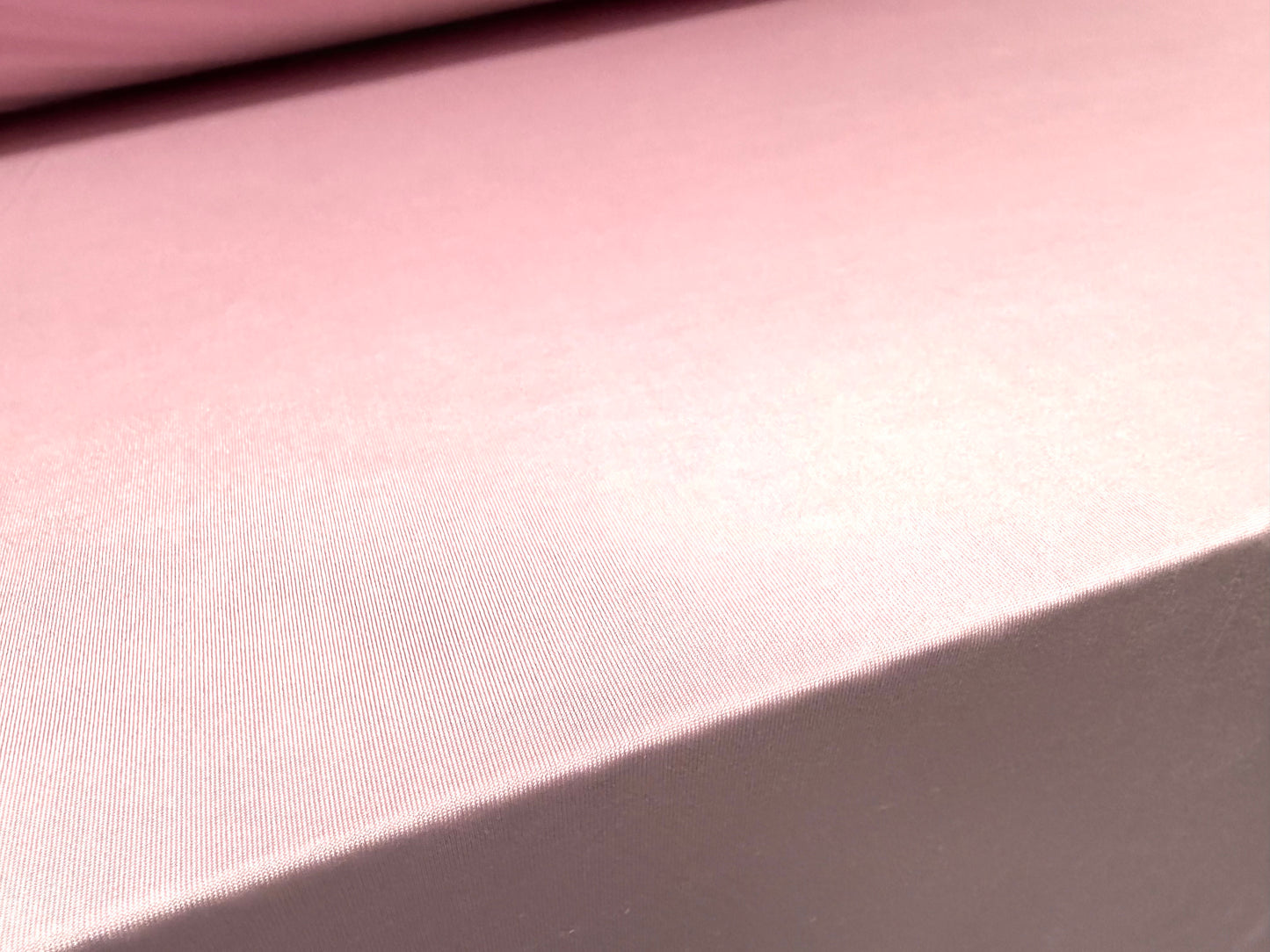 Soft touch spandex stretch jersey fabric, per metre - plain - pink