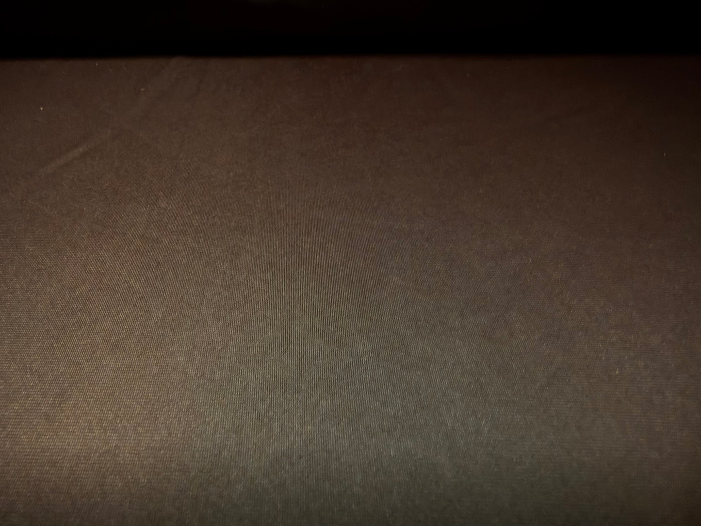 Stretch sateen activewear jersey fabric, per metre - matte - dark brown