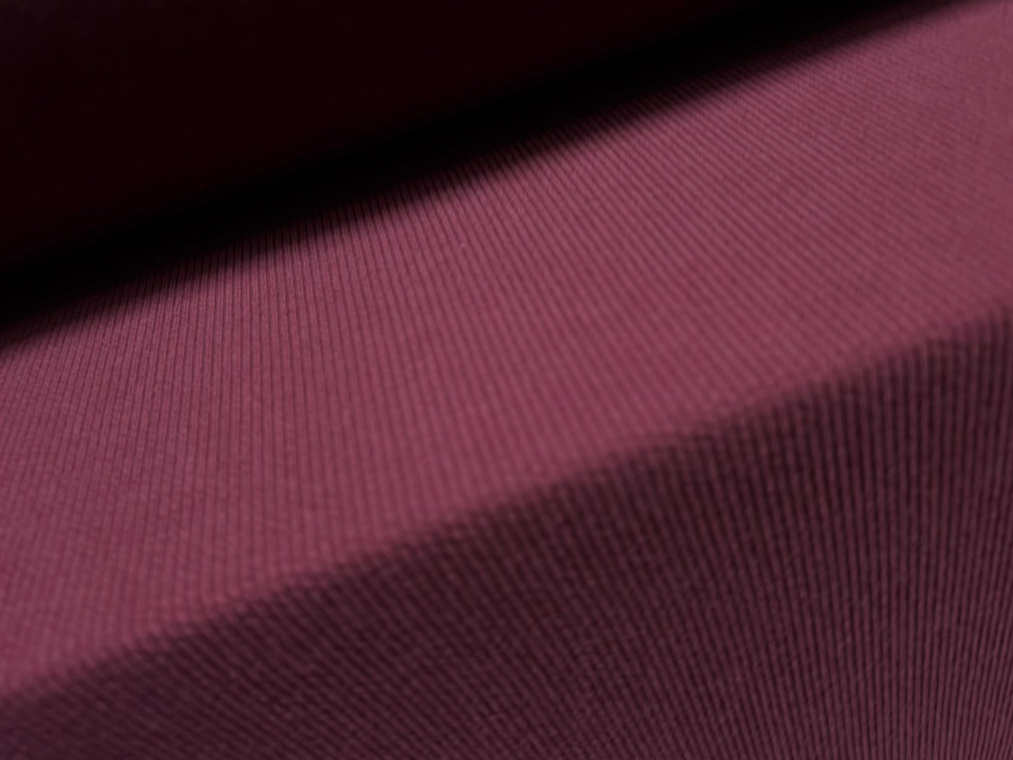 Powder touch rib stretch spandex jersey fabric, per metre - burgundy