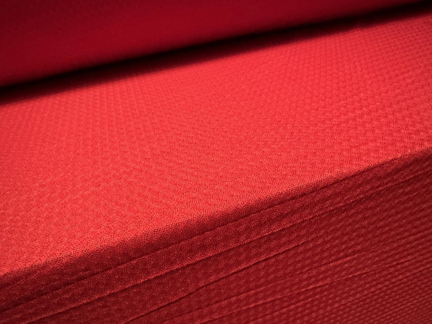 Power mesh net stretch spandex fabric, per metre - jacquard - red