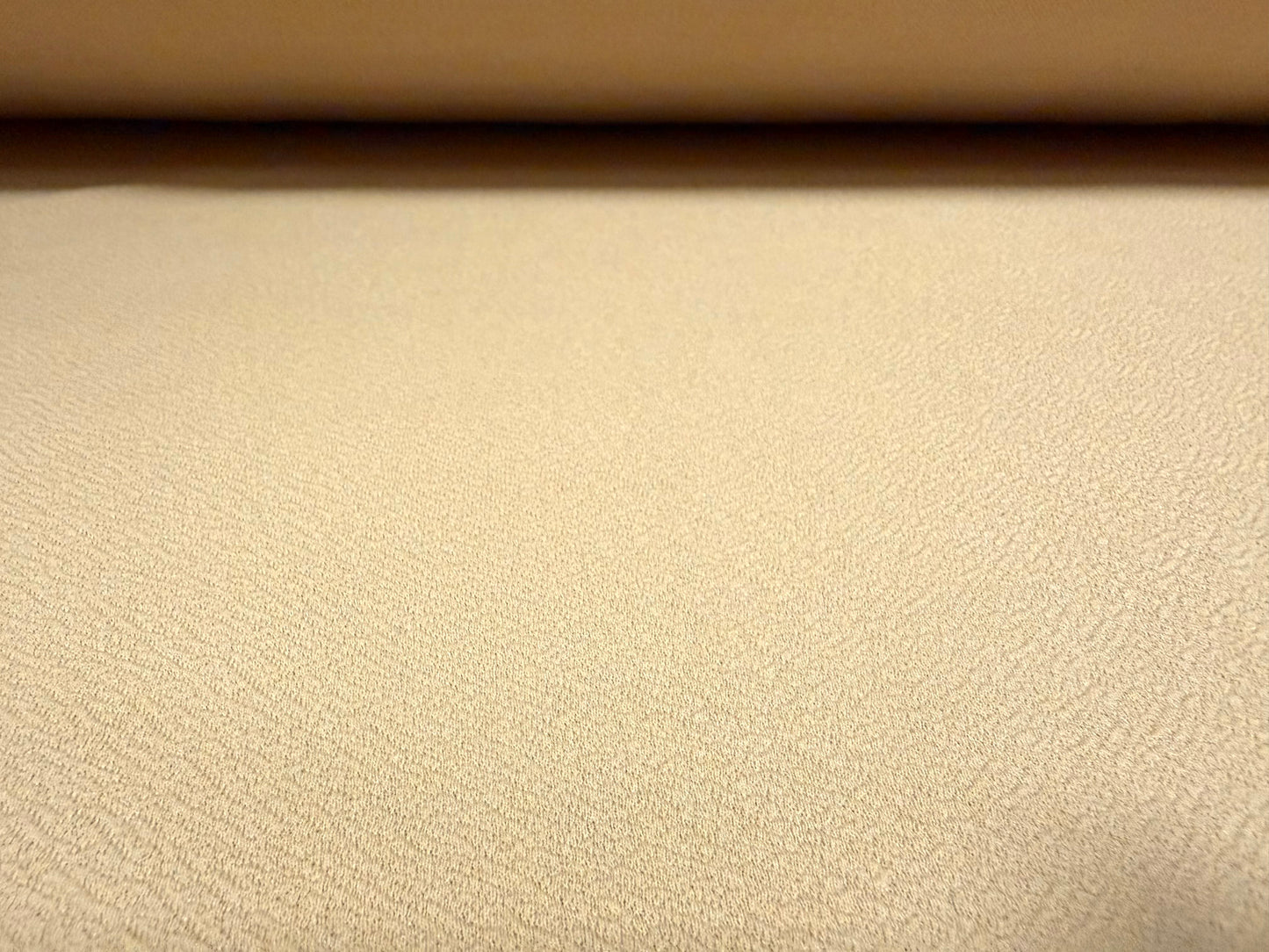 Liverpool textured scuba spandex jersey fabric, per metre - plain -beige