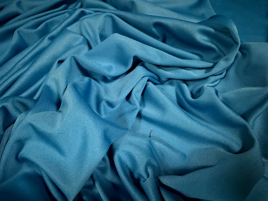 Toulouse single jersey fashion fabric - plain - Azure blue