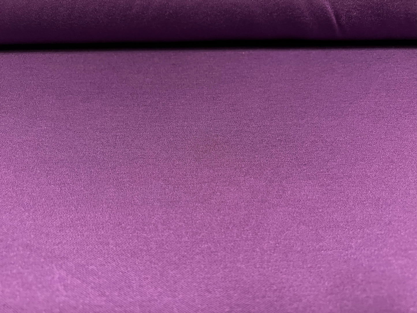 Cotton interlock soft jersey fabric, per metre - plain - purple