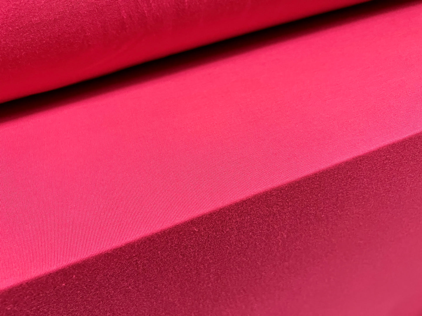 Micro modal soft stretch single  jersey fabric, per metre - plain - lipstick pink