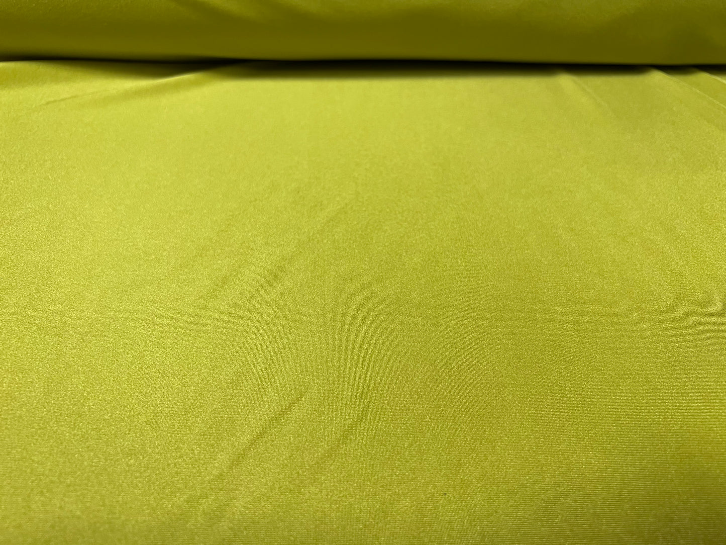 Swimwear stretch spandex jersey fabric, per metre - plain - chartreuse