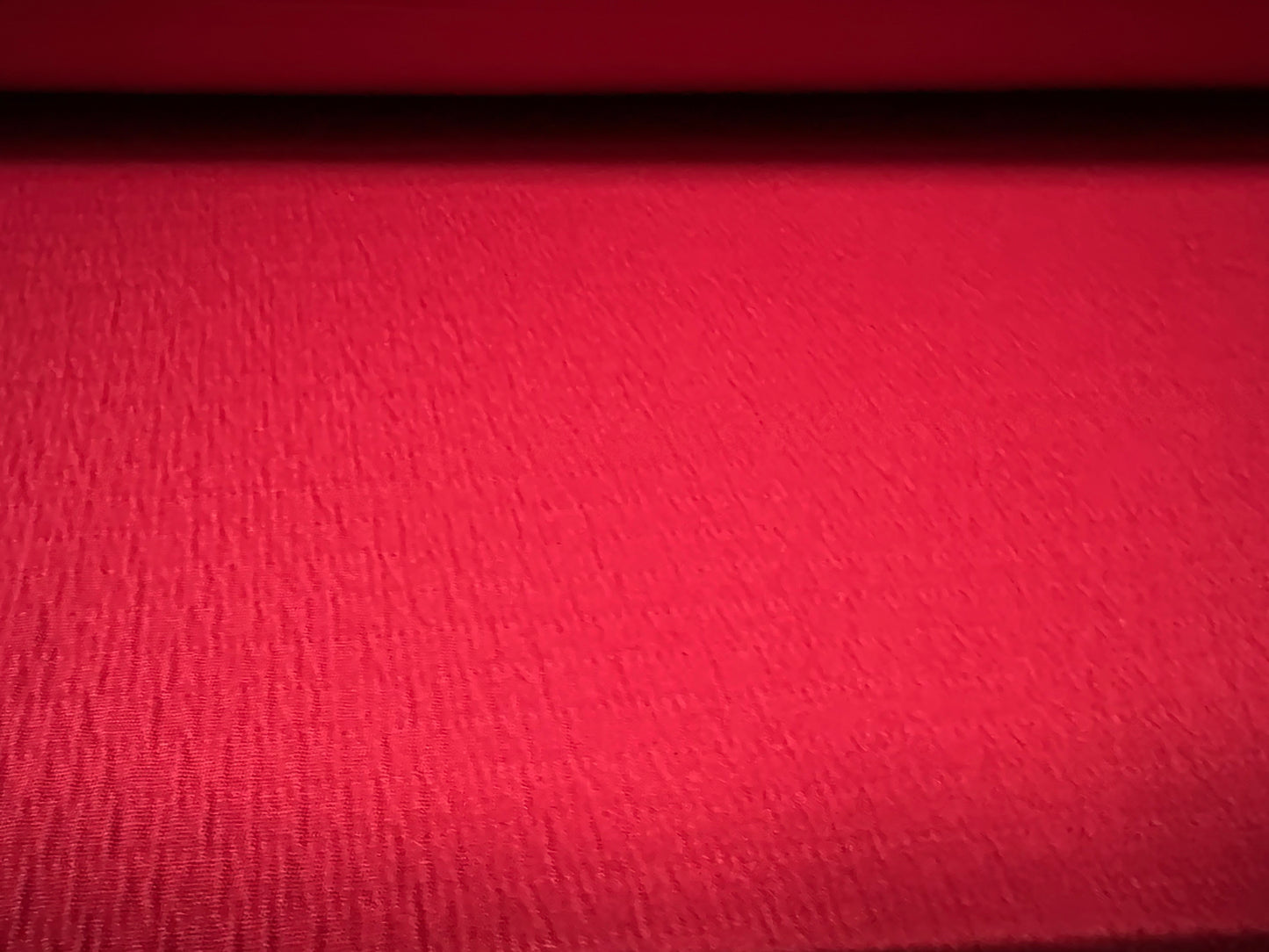 Sheared bodycon stretch spandex jersey fabric, per metre - plain - red